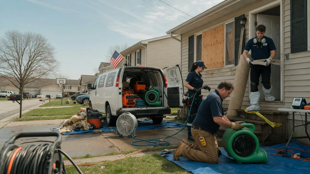 Water Damage Restoration in Badger, SD near me